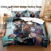 Raper Anuel A printed Beding Sets exquisite bed suplies set duvet cover bed comforter set beding set luxury birthday gift