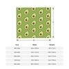 Vegetable Soup Blankets Farming Flannel Throw Blankets Home Couch Personalised Soft Warm Bedspread