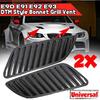 Car Front Grill Hood Cover, Carbon Fiber Bonnet Grill Air Outlet Vent Cover Trim For E90 E91 E92 F30 E46 DTM Style, 500136171