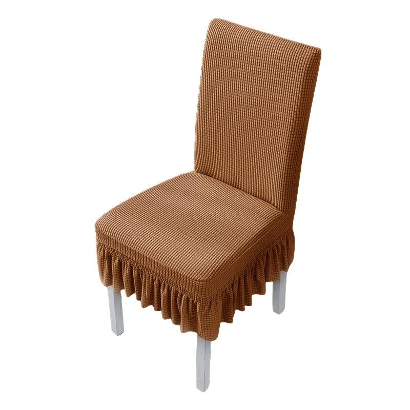 Skirt, Chair Cover, Backrest Integrated Dining Chair Cover, Universal Stool Cover, Seat Cover, Elastic Dining Table, Chair Cover