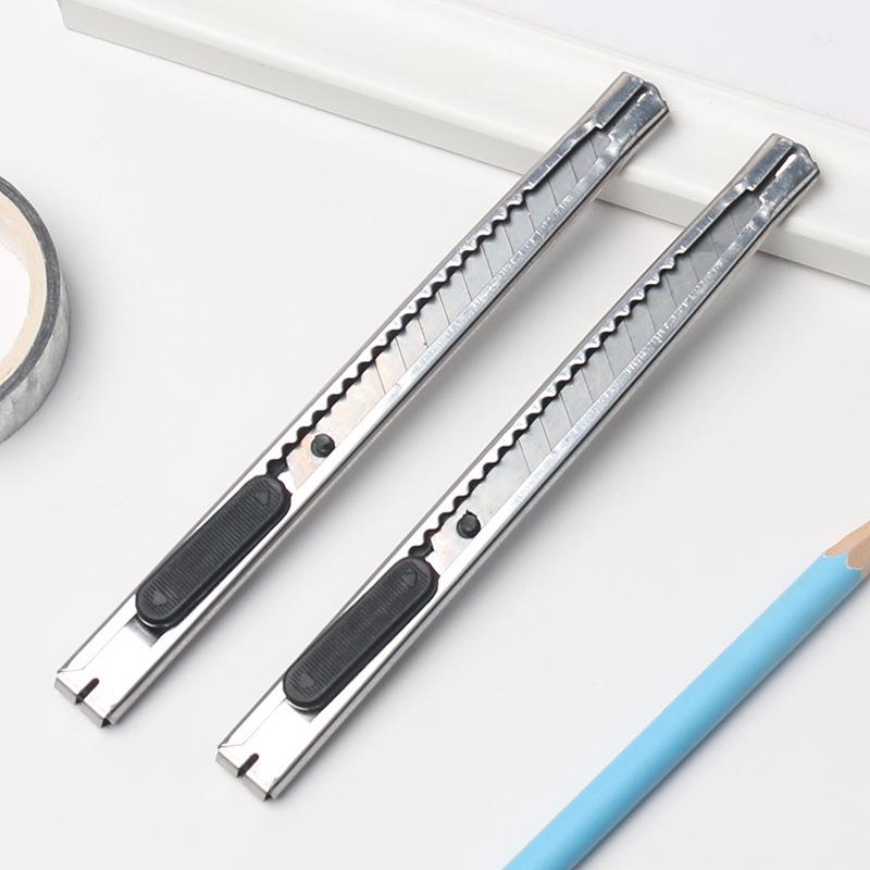 

Серебряный нож для подвешивания: Острый, портативный, многофункциональный резак для бумаги и инструмент для распаковки офисных принадлежностей серебряный