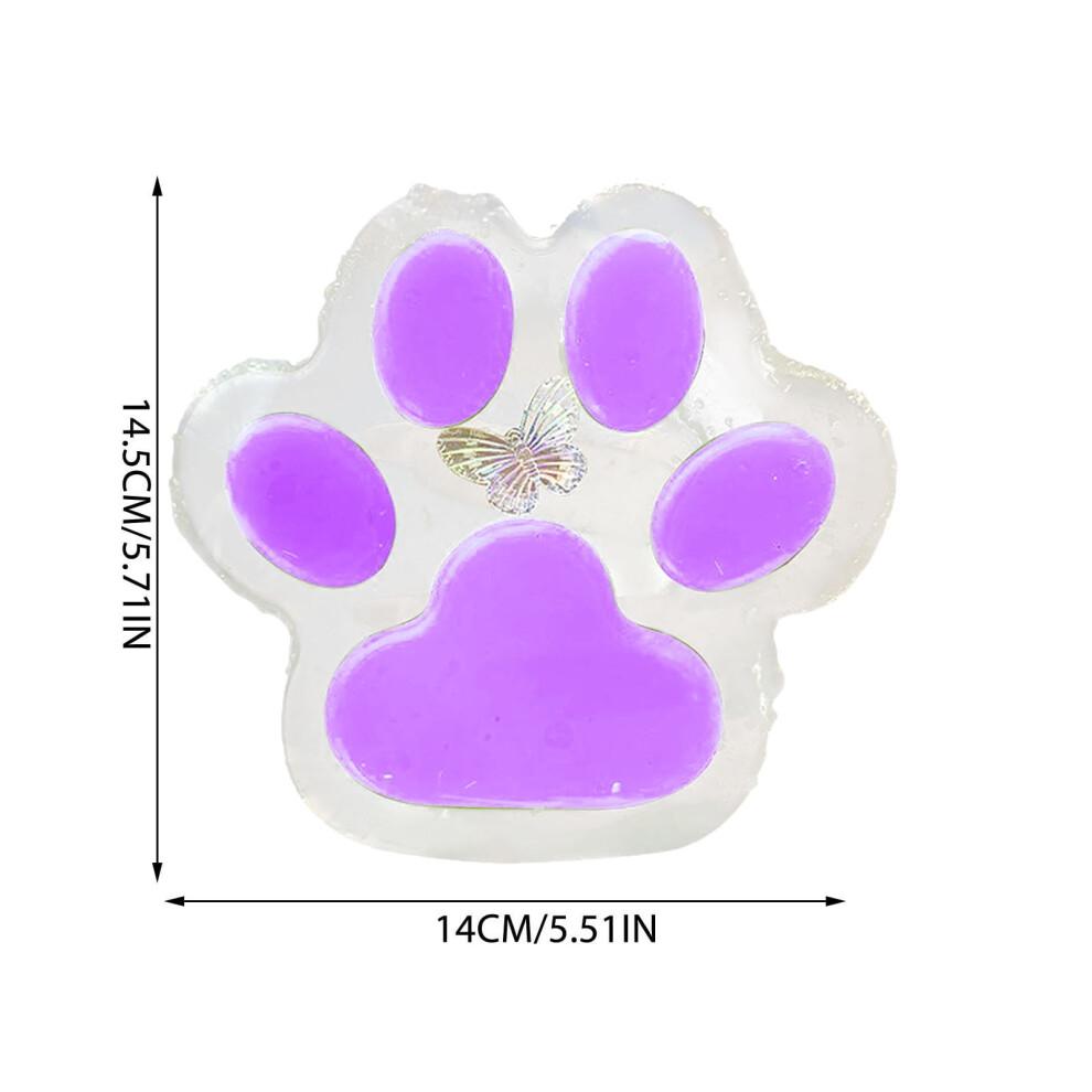 Handmade Big Cat Paw Silicone Squeeze Toys, 2025 New Christmas Cat Paw Squeeze Toys, Cat Paw Sensory Toys for Stress Relief