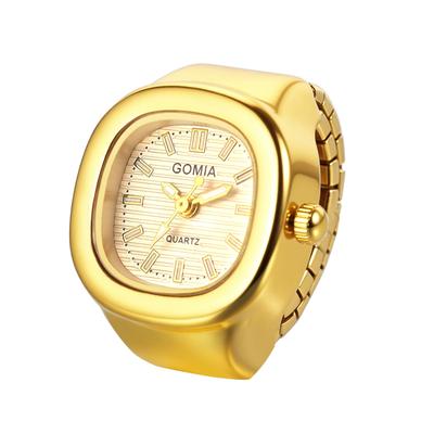 Ring Watch Square Free Size Simple Casual Business Fashion Accessory