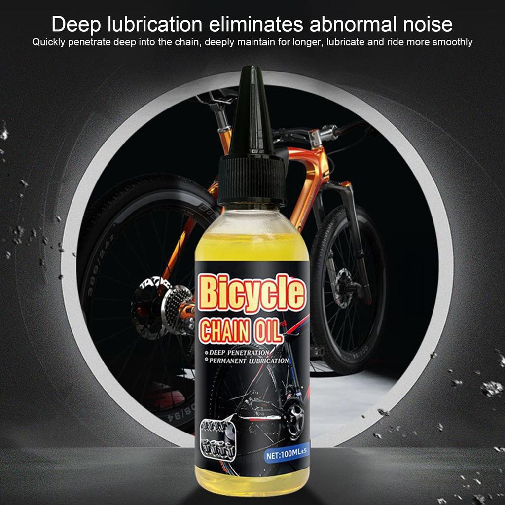 Bicycle Chain Lube Oil for Bike Reduced Friction Long-Lasting Bicycle Chain Oil Suitable for Bicycle Care Tool