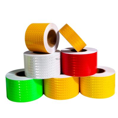 Waterproof Reflective Tape 4inch*16FT Shiny White Red Orange Yellow Adhesive Warning Reflector Safety Sticker For Motorcycle Car