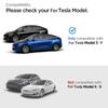 Für Tesla Model Y 3 Mittelschutzfolie Gehärtetes Glas Blu-ray HD Anti-Fingerabdruck Schutzfolie Autoinnenzubehör