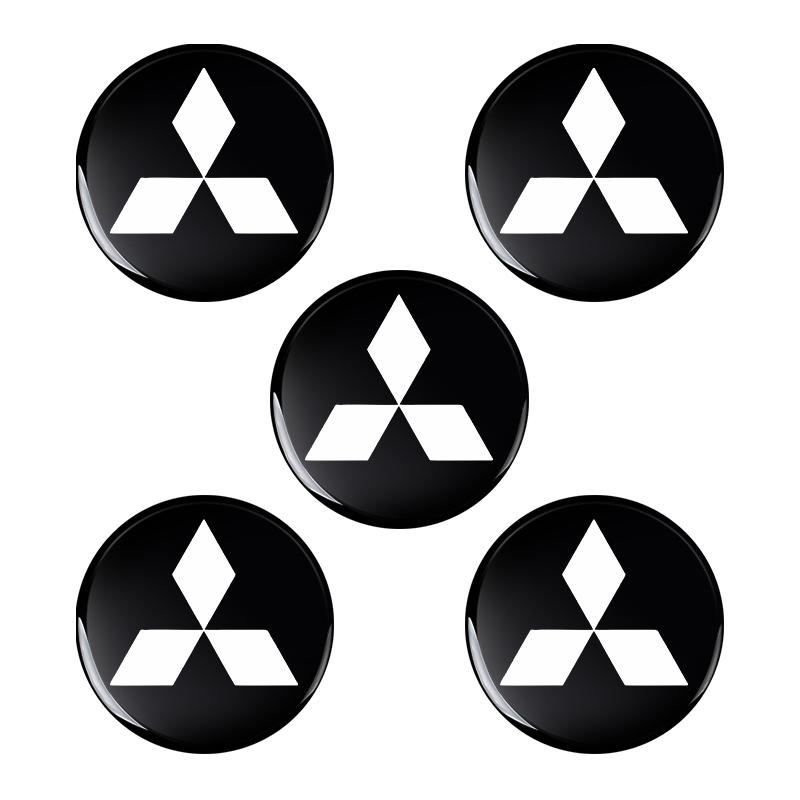 Car Stickers Mitsubishi Dedicated Key Shell Emblem Paster For Mitsubishi Outlander Lancer 10 9 ASX RALLIART Eclipse L200 Pajero