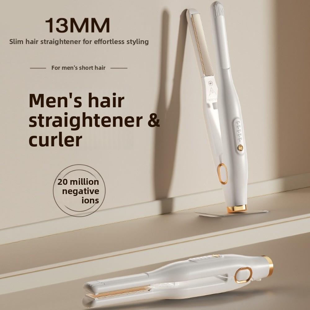 Non-slip Handle Men Curling Iron Plastic Casing Home Hair Curler  Hair Styling