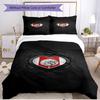 3pcs Duvet Cover Set (1*Duvet Cover + 2*Pillowcase, Without Core), Ajax Print Soft All‑Season Bedding Set, Home Bedroom Decor Gift