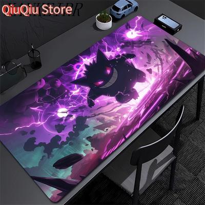 Large Gaming Mouse Pad PPokemonGengar Grande Mousepad LockEdge Thickened Computer Keyboard Table Desk Mat