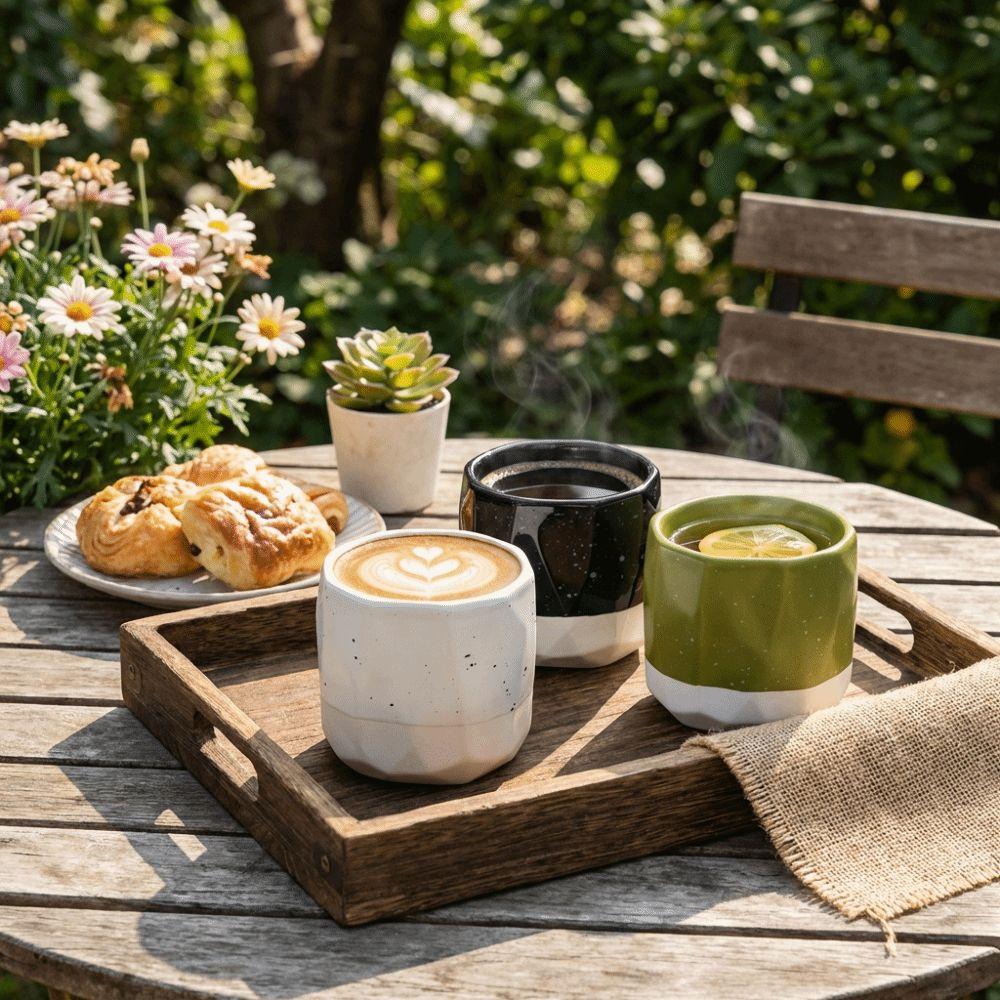 Drink Cup Vintage Ceramic Coffee Mug Heat-resistant Handmade Espresso Cup Water Cup Tea Cup Restaurants