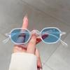 Vintage Oval Sunglasses Men Fashion Multi-Color Outdoor Shades Women Trendy Retro Korean Style Casual Sunglasses Woman
