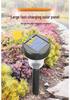 Outdoor Waterproof Solar Lawn Lamp - New Model with Courtyard Projection, Ground Plug, and Light & Shadow Path Decoration