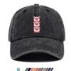 pc Pig Stacking Music Print Trucker Hat Comfortable And Breathable Fashionable And Beautiful Cartoon Game Black Classic Papa Ha
