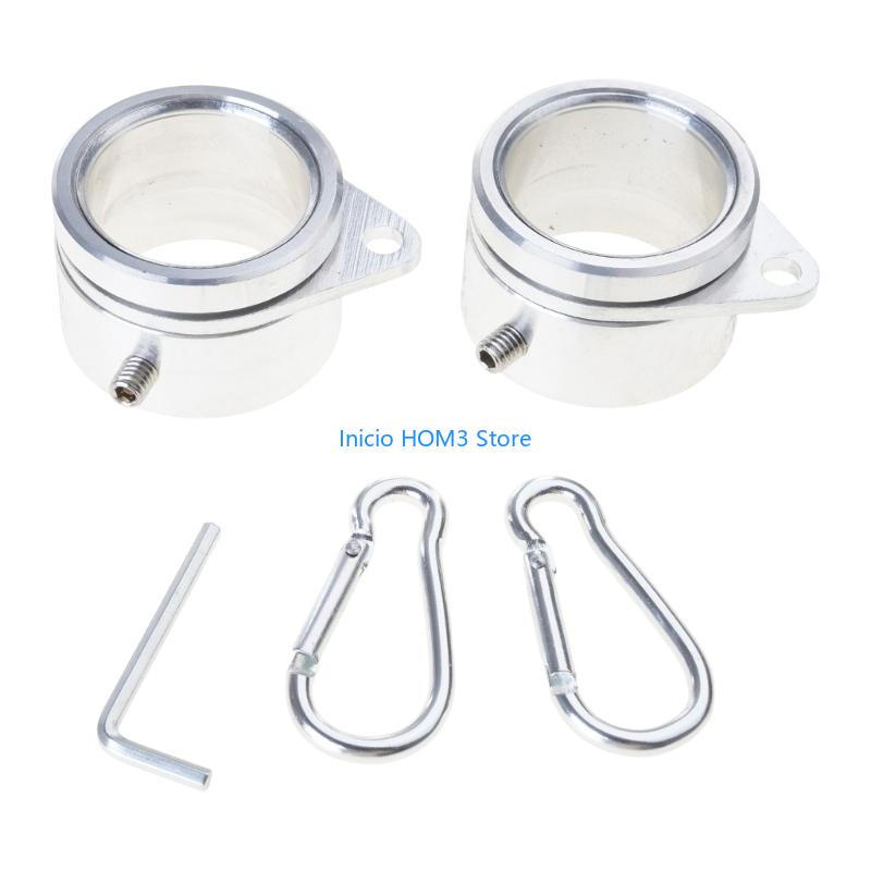 A5YD Flag Spinners Hardware Bearing System Aluminum Rings Stainless Steel Hook Fit 0.9-1.05 Inch Diameter Poles CN