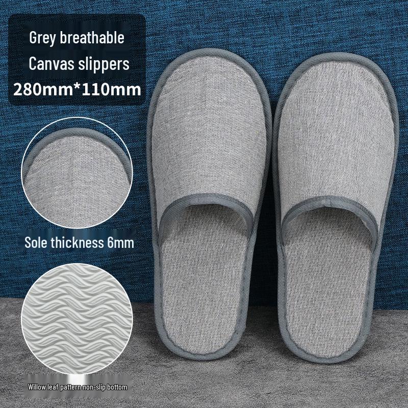 

Утолщенные нескользящие одноразовые тапочки для отелей, гостевых домов, салонов красоты, клубов, гостевых комнат и домашнего использования.