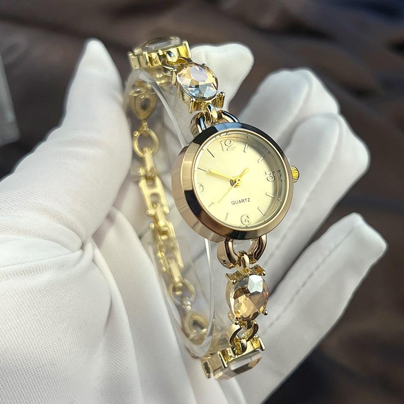 

CQ382 Женские часы для отдыха часы с браслетом «глубокое море сердце» инкрустированные бриллиантами кварцевые часы часы класса люкс подарок для женщины