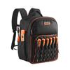 Tool Backpack 49 Pockets Tear-resistant Jobsite Backpack for Electrician