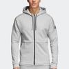Adidas Sports Knit Fitted Jacket Men Jackets Grey CG2088
