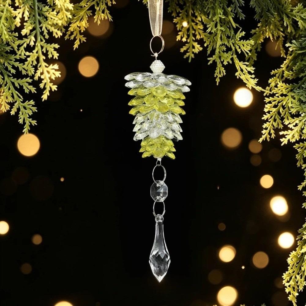 Fake Ice Clear Ice Christmas Ornaments Transparent Christmas Tree Decorations New Year