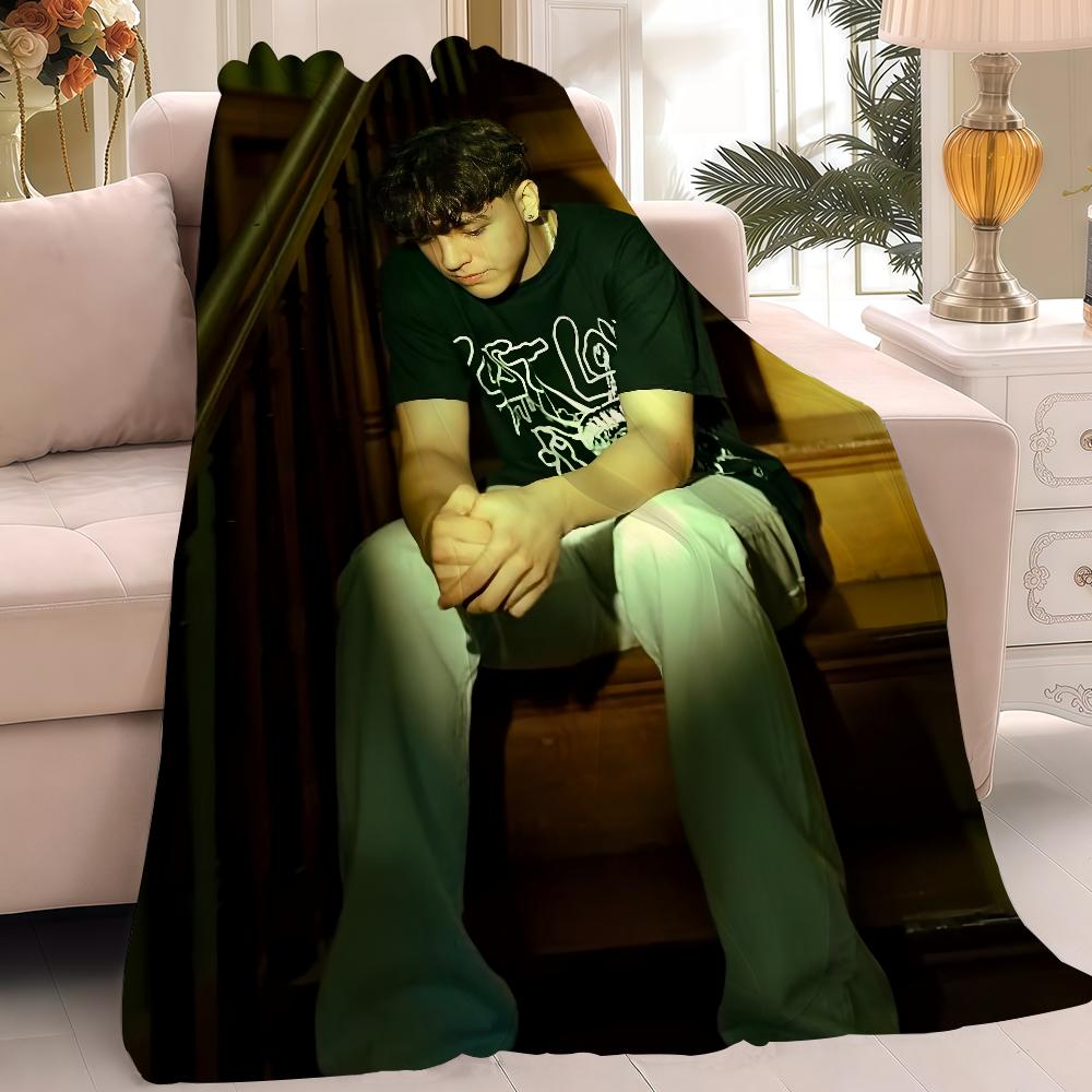 Singer Xavi La V-Victima D-Diabla  Blanket Warm And Soft Suitable For Bedroom Living Room Sofa Bed Office Travel Camping