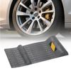 Garage Car Parking Mat Non-Slip Auto Wheel Chock Positioning Stopper Pads Garage Parking Aid Auto Tire Plug Parking Accessories