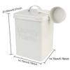 With Measuring Cup Washing Powder Barrel Snack Container 3KG Laundry Detergent Storage Box Grain Storage Case Household