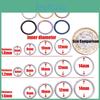 Elegant Hinged Segment Steel Nose Ring For Ear And Tragus Piercings
