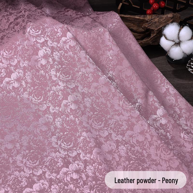 Antique Silk Jacquard Fabric for Chinese Hanfu and Tang Suit Costumes