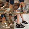 Summer Womens Open Toe Chunky Heel Sandals With Adjustable Buckle For Casual Outfits