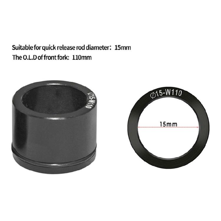 Bike Block Fork Mount with Adapters Quick Release Bicycles Front Fork Bracket