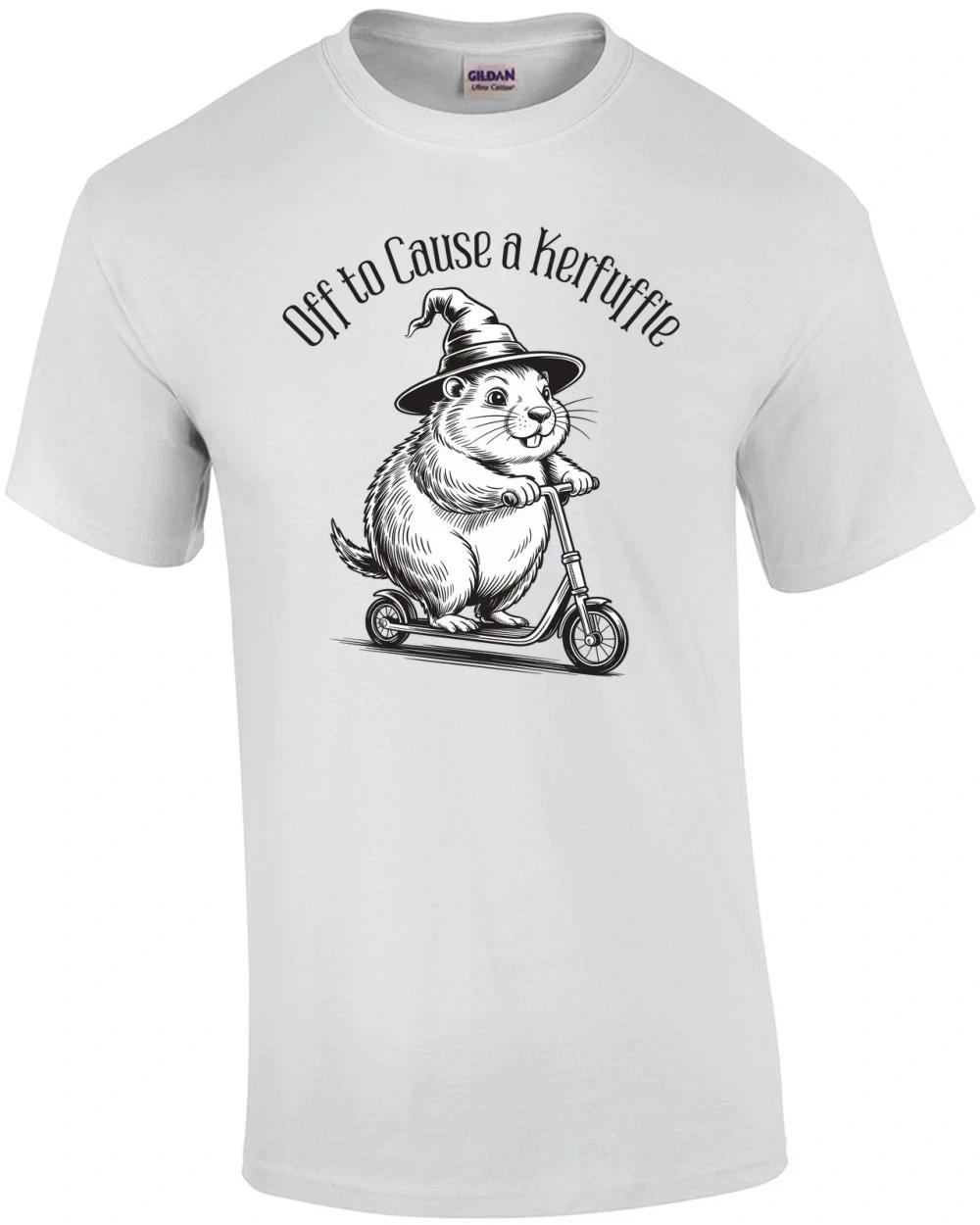 Off To Cause a Kerfuffle T-Shirt 4XL
