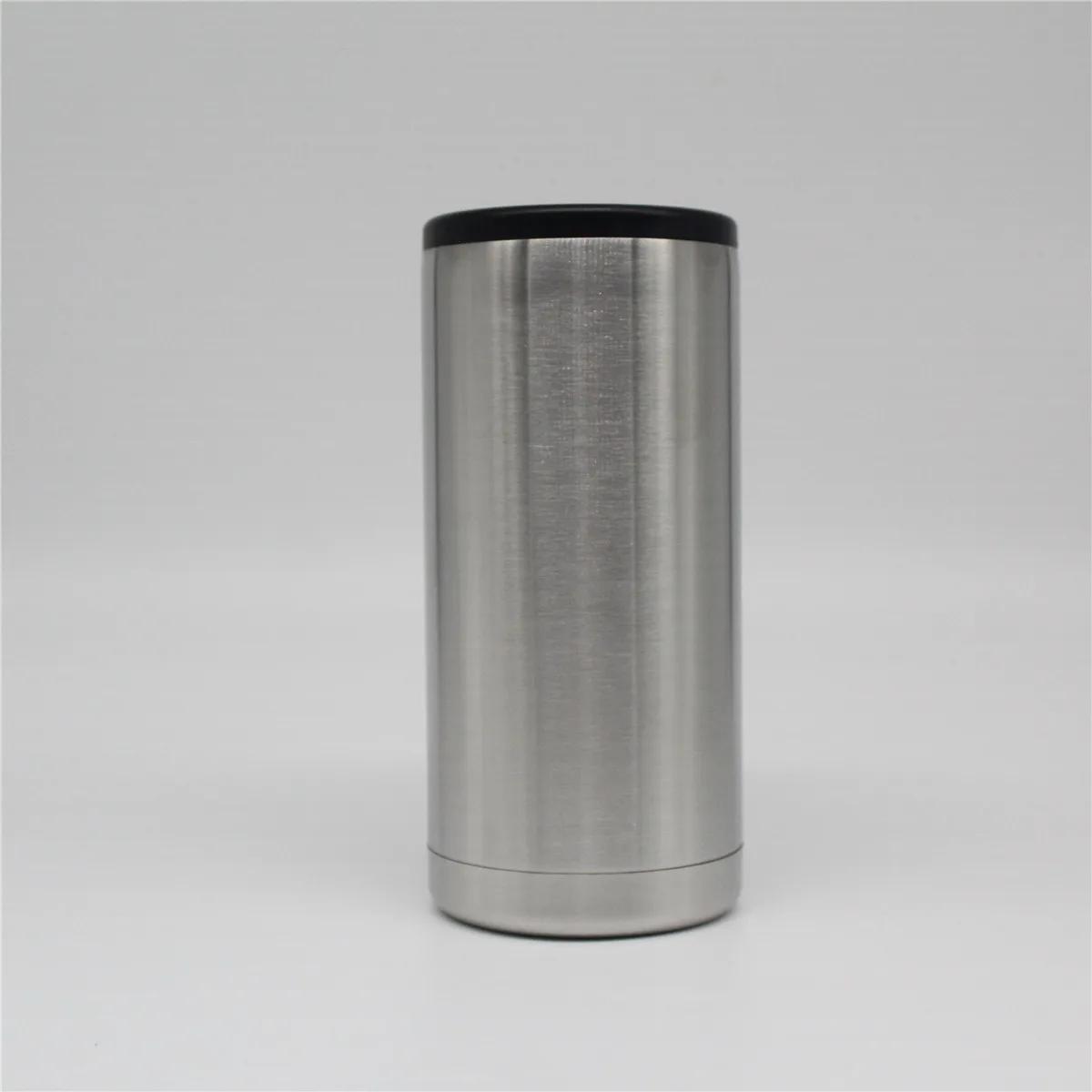 

12oz Can Cooler Universal Stainless Steel Insulated Mug Lightweight Efficient Beverages Can Cooler for Home Outdoor