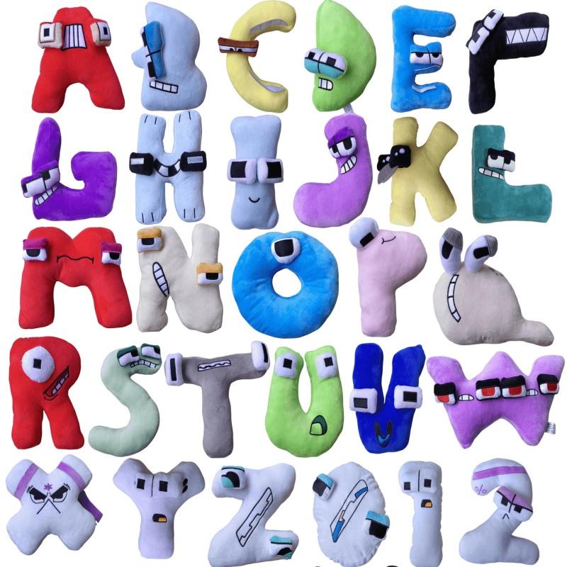 Alphabet Lore Alphabet Legendary Alphabet Plush Toy Pillow Alphabet Doll