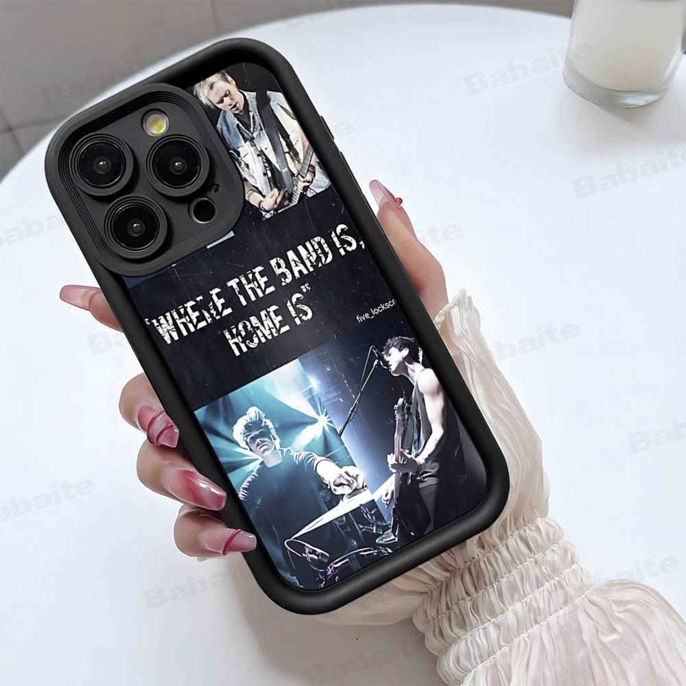 5 S-Seconds of S-Summer Band Phone Case for IPhone 17 16 15 14 13 12 11 Pro Max Mini Plus Soft TPU Back Cover
