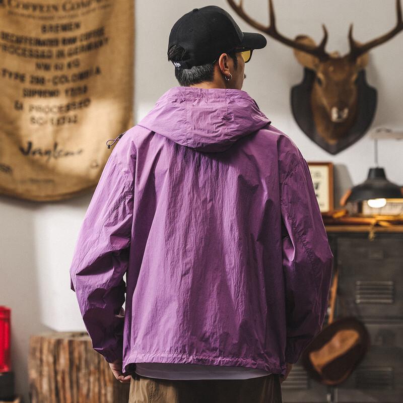 Men's Ice Silk UPF50+ Sun Protection Hooded Jacket