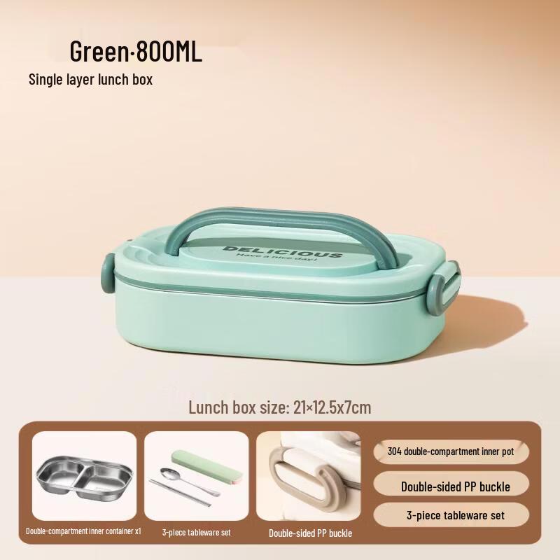 Multi-Layer Insulated Microwaveable Lunch Box