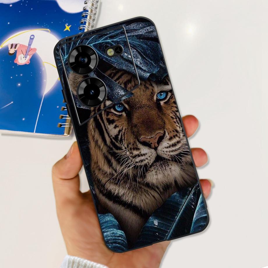 Soft Cases For Tecno Pova 5 4G Pova5 Phone Cover Matte Liquid Silicone Slim Funfas Capa For Tecno Pova 5 Pro 5Pro LH8n Bumper
