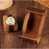 For Men Women Leather Watch Roll 1 2 3 slots Luxury Genuine Storage Box Travel Bag Watch Case Gift Box Watch Pouch