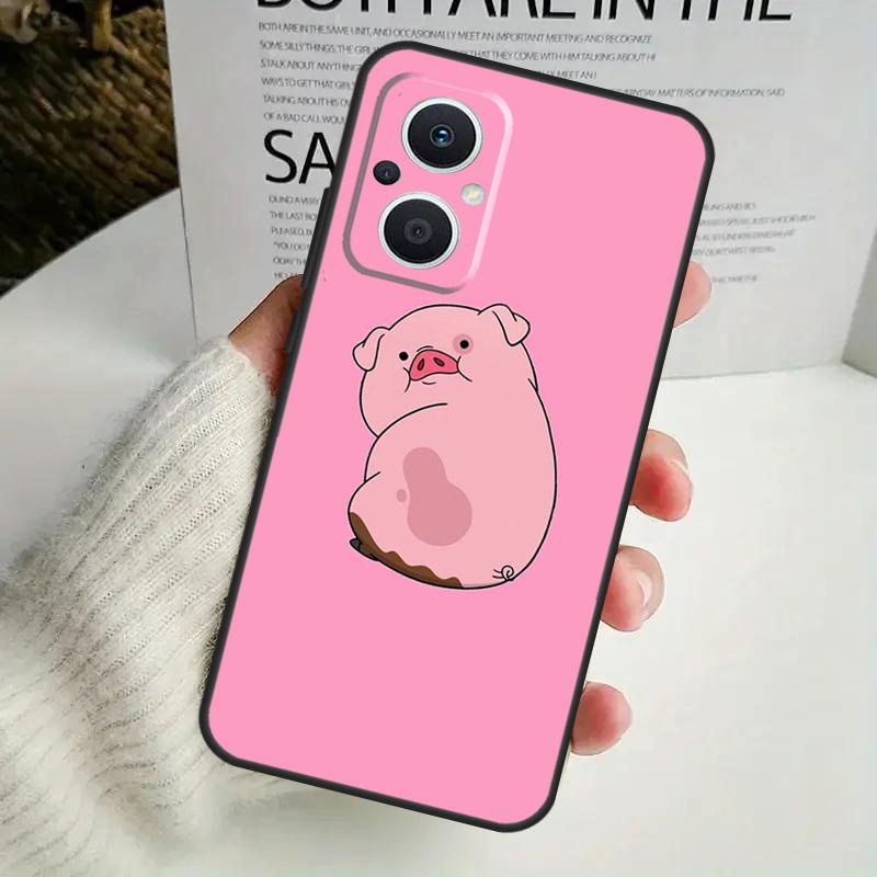 Cartoon Pig Phone Case For OPPO Reno 14F 12F 12 11 13 F 10 Pro 8T 7 8 Lite OPPO Find X9 X8 X6 X5 Pro Cover