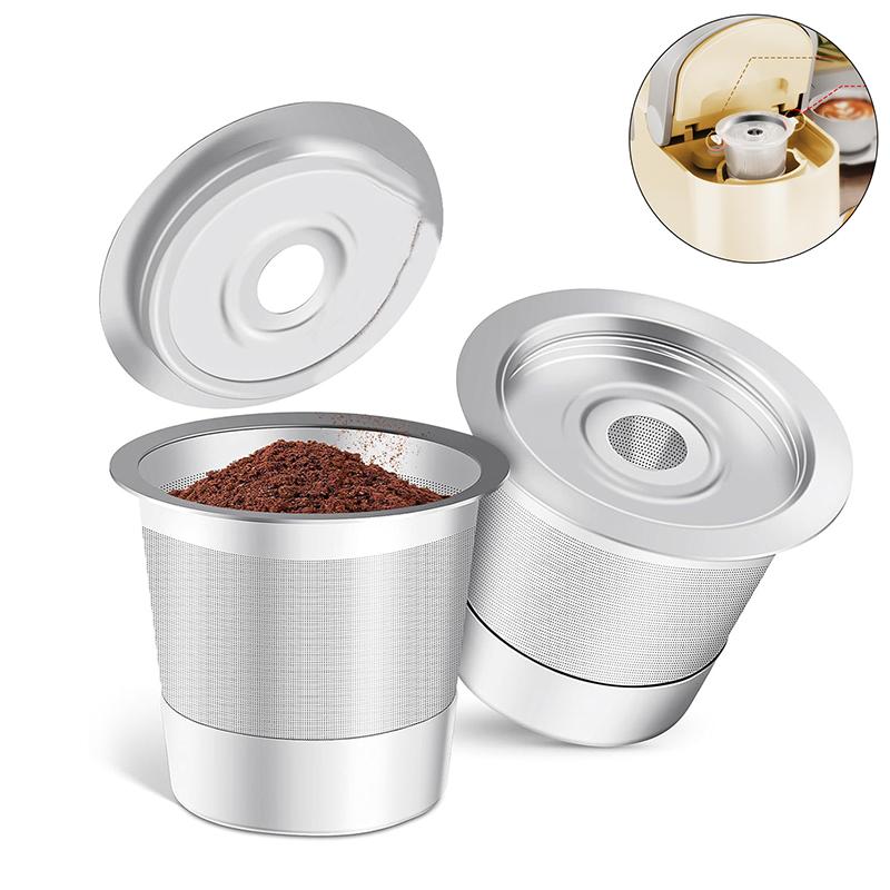 Reusable K Cups Coffee Pods For Keurig 1.0: Stainless Steel Refillable K Cups,Reusable Coffee Filters For Keurig Coffee Machin