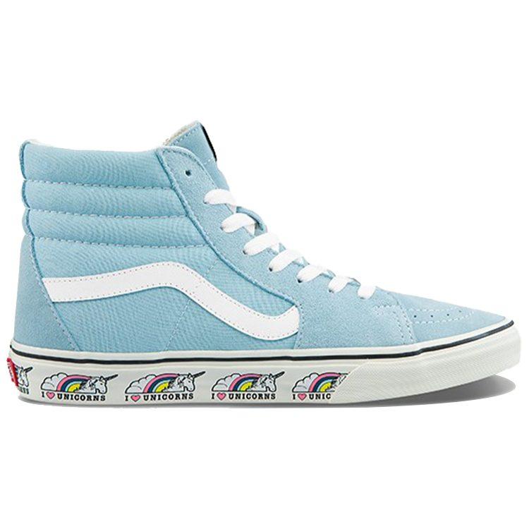 Vans SK8 HI Casual Skateboarding Shoes Unisex Navy Blue VN0A5HXV5O5