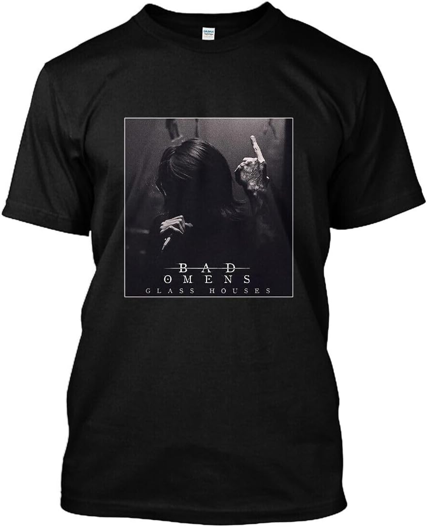 1799-Bad Omens Glass Houses T Shirt XS чёрный