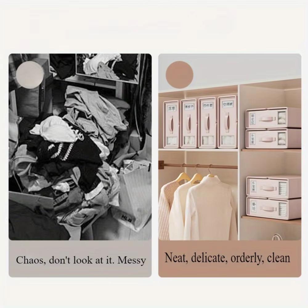 With Zipper Bed Sheet Organizer Box Solid Color Duvet Cover Storage Box Wardrobe Closet Storage