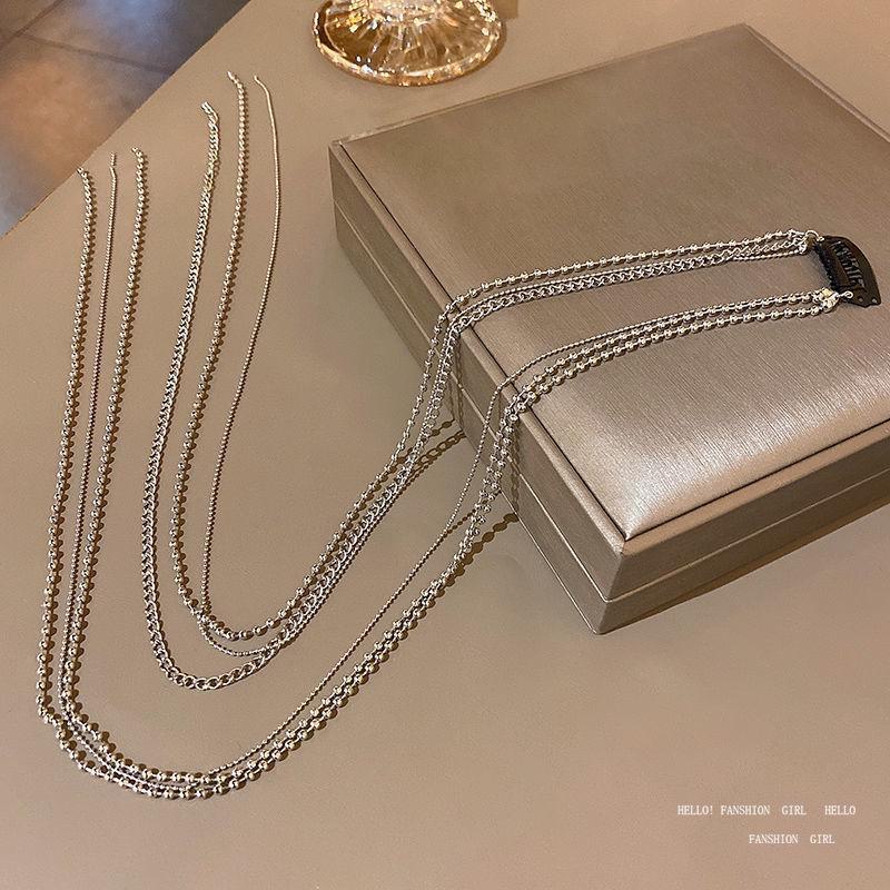 

Заколка-звезда Ли Цинь и плетеные аксессуары для волос Bead chain (6 pieces per chain)