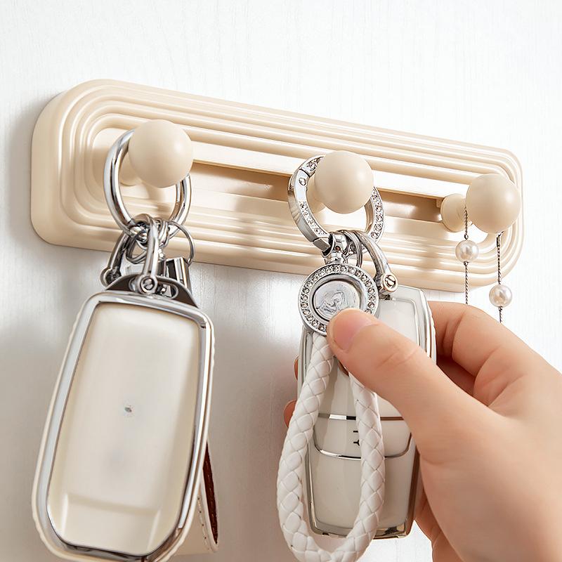 Sliding Freely Adjustable Non-marking Hooks Entrance Door Back Living Room Multi-purpose Hooks Household Multifunctional Hooks