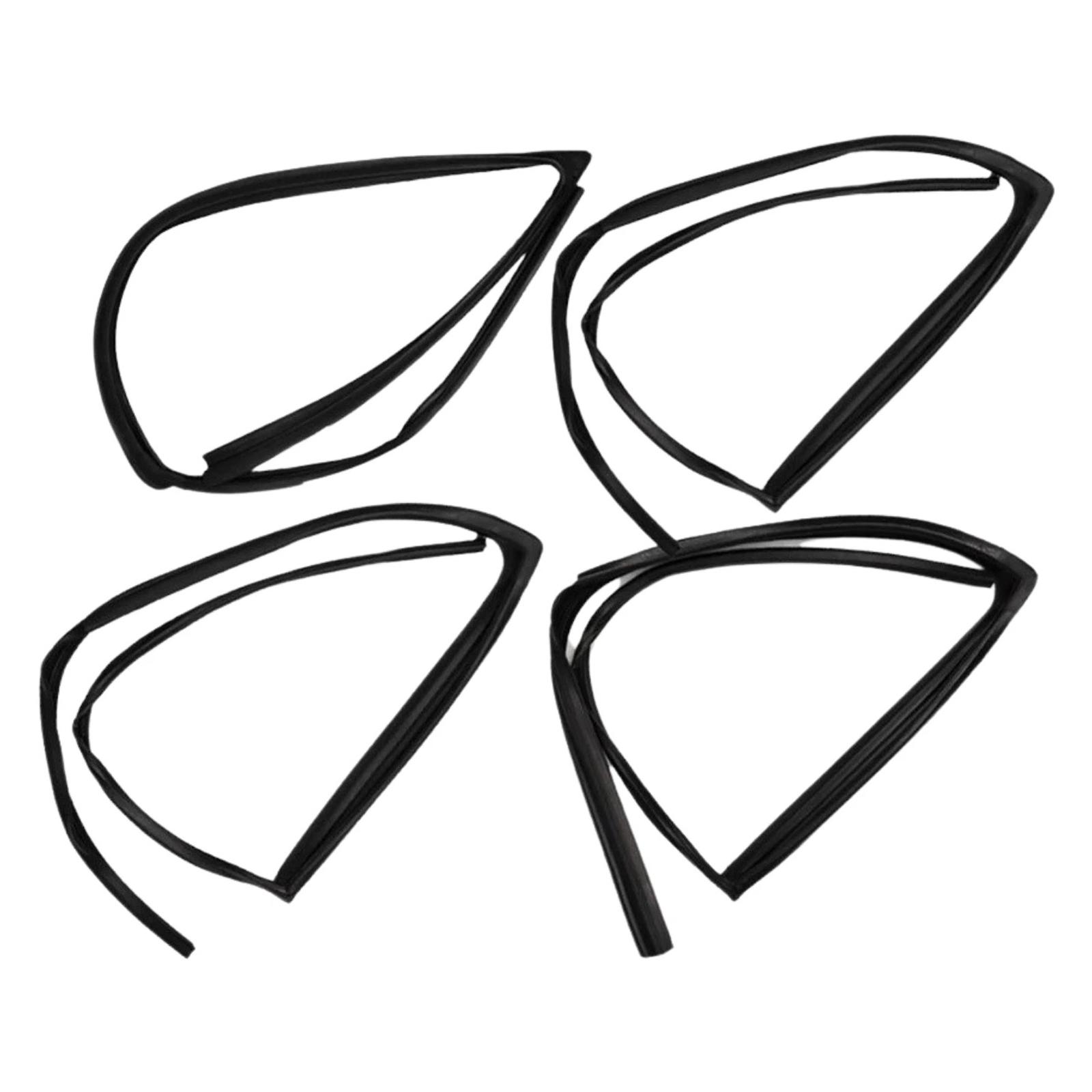 

4PCS Glass Run Channel Seal For Sunny Sentra Tsuru B13 1990-1994