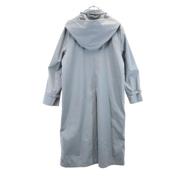 LONDON FOG 70s 80s Vintage Stainless Collar Coat 16 Gray Biggs Women Used