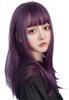 Harajuku Soft Sister Lolita Wig, Red Wig, Sweet and Cute, Natural Wig (Purple)