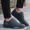 MarryDay Men Shoes Denim Lace -Up Casual Men Shoes Plimsolls Breathable Male Footwear Shoes